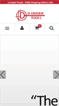 Mobile Screenshot of duniquetools.com